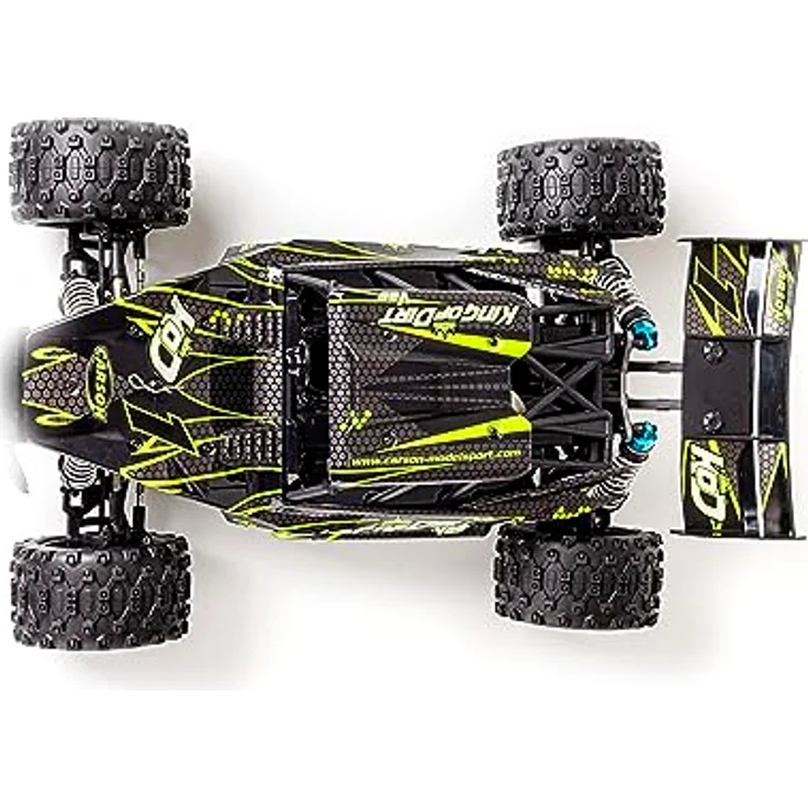 Carson 500202021 1:8 King of Dirt Cage V25 GP RTR - RC Buggy, ferngesteuertes Auto, Offroad, hochwertig, RC Fahrzeug, RC Verbrenner – Bild 5