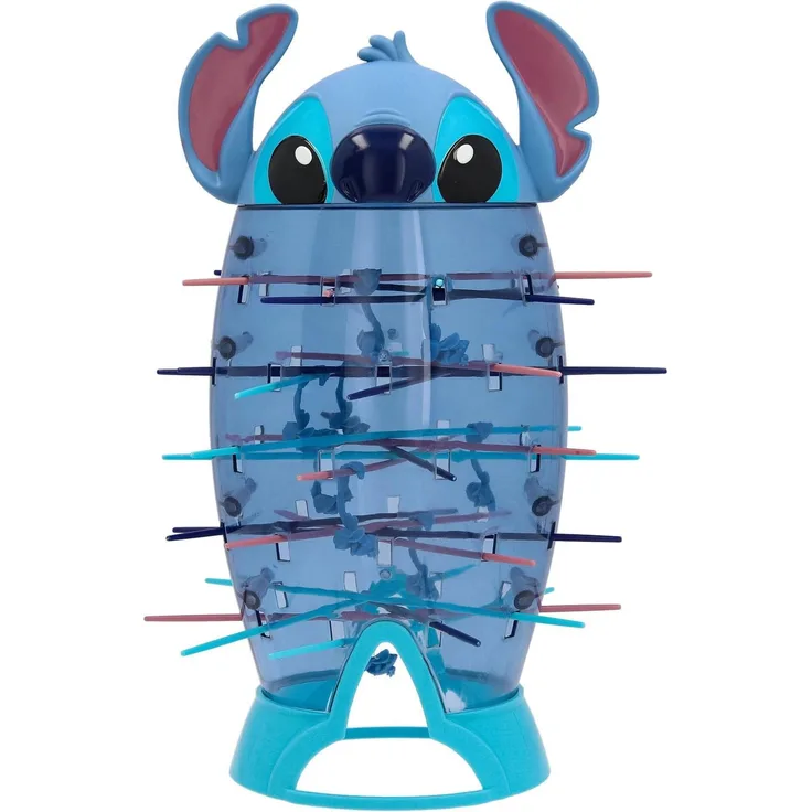 IMC Toys Stitch Drop Game, Brettspiel zur Förderung der Feinmotorik, kompaktes Format für Reisen, ab 3 Jahre