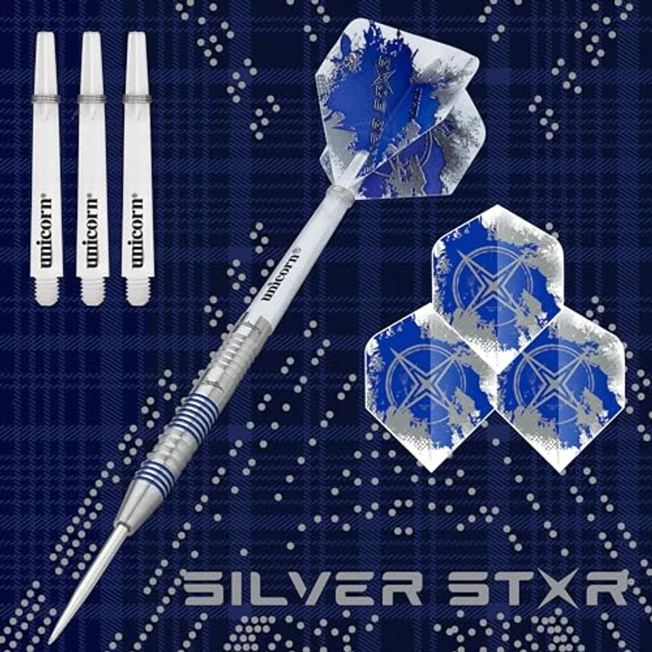 Unicorn Silver Star Gary Anderson Steel Darts, 22 Gr. / Inhalt 1 Stück – Bild 3