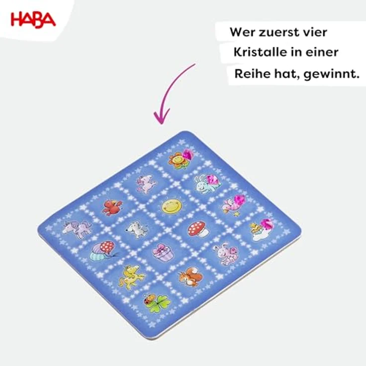 Sonstige Verlage Einhorn Glitzerglück Funkelbingo, Brettspiel mit Bildern von Einhornfreunden und Wolkenkristallen – Bild 4
