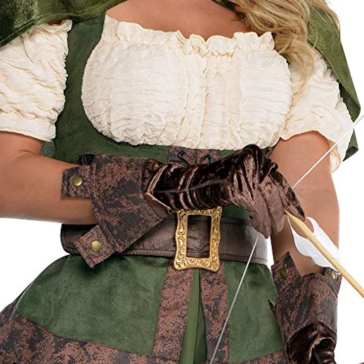 Amscan kostüm Robin Hood Damen Polyester grün Größe L – Bild 3