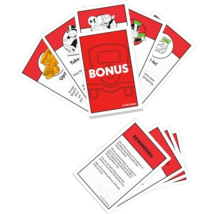 Monopoly Free Parking Jackpot EXPANSION, Brettspiel Erweiterung für schnelles Spiel, englische Version – Bild 4