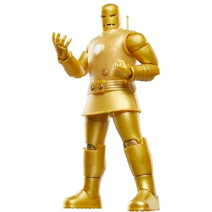 Marvel Legends Iron Man (Model 01 - Gold), 15 cm Action-Figur mit 7 Accessoires und 20 beweglichen Punkten – Bild 4