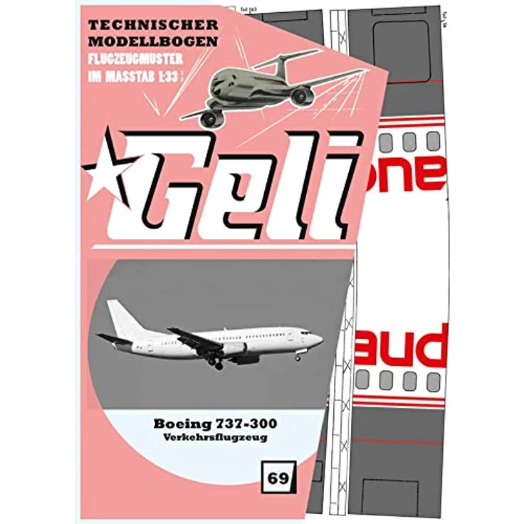 GELI Boeing 737, Modellflugzeug