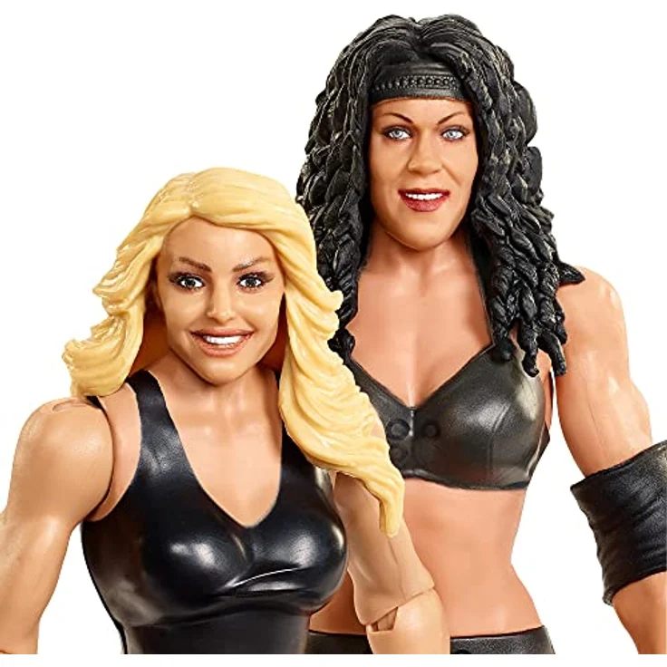 WWE GVJ25 - Chyna vs. Trish Stratus Battle Pack, Spielset mit Actionfiguren, Spielzeug ab 6 Jahren – Bild 5