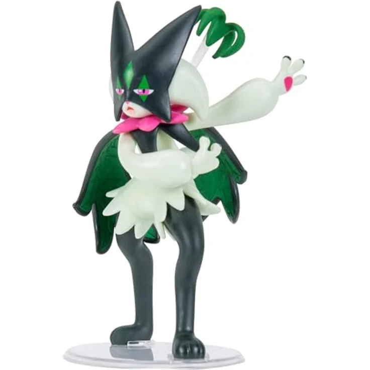 Pokémon PKW4080 - Battle Feature Figur Maskagato, 11,5 cm, mit authentischen Details und Angriffsfunktion – Bild 4