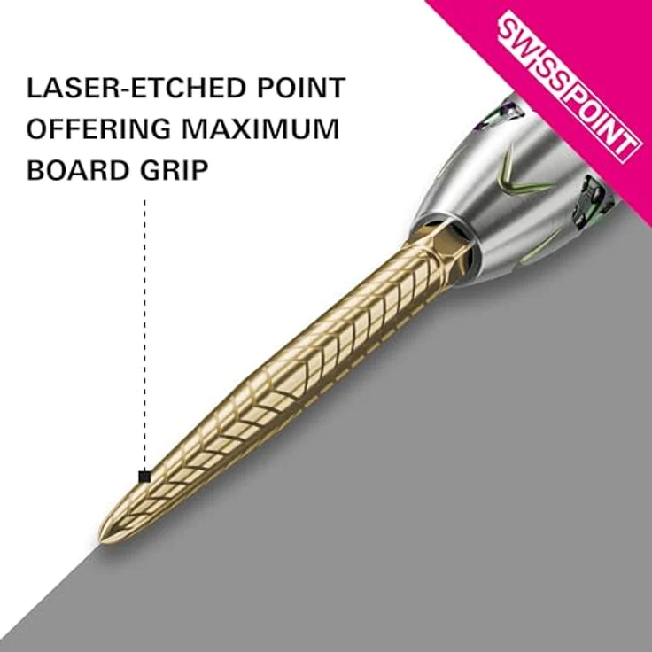 Target Darts Swiss Point Dart Spitzen RVE, 3er-Pack 40MM – Gold, Auswechselbare Spitzen mit maximalem Grip und universeller Kompatibilität – Bild 3