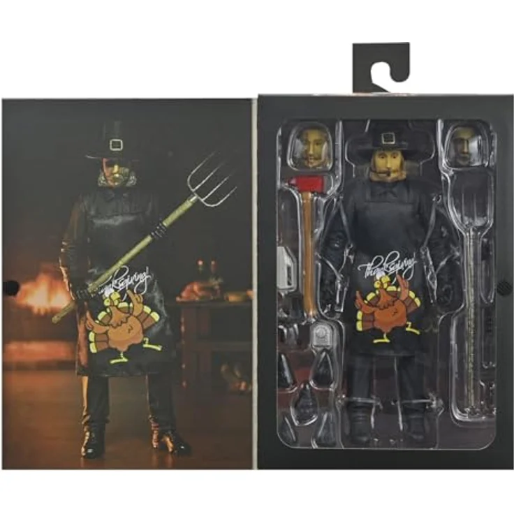 NECA Ultimate John Carver No Leftovers Version, 18 cm Scale Action Figur für Thanksgiving – Bild 1