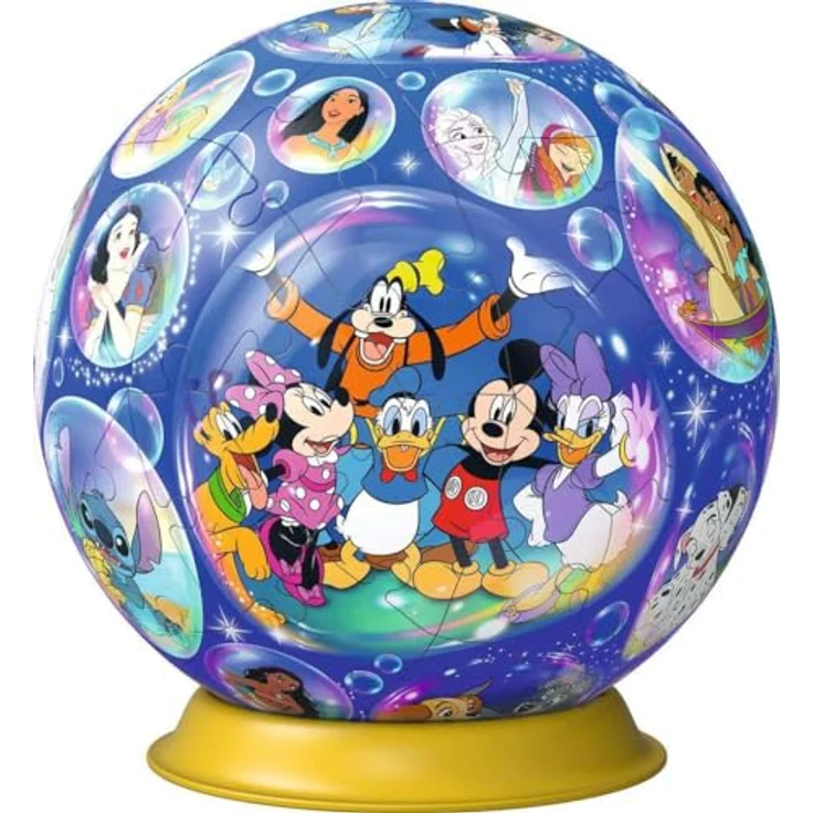 Ravensburger 3D Puzzle 11561 - Puzzle-Ball Disney Charaktere - 72 Teile - Puzzle-Ball für Disney-Fans ab 6 Jahren – Bild 5