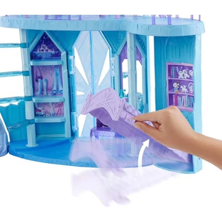 Disney Interactive Studios Disney Die Eiskönigin Elsa Ice Castle Playset, Puppenhaus mit 24 Teilen, 88,9 cm hoch – Bild 3