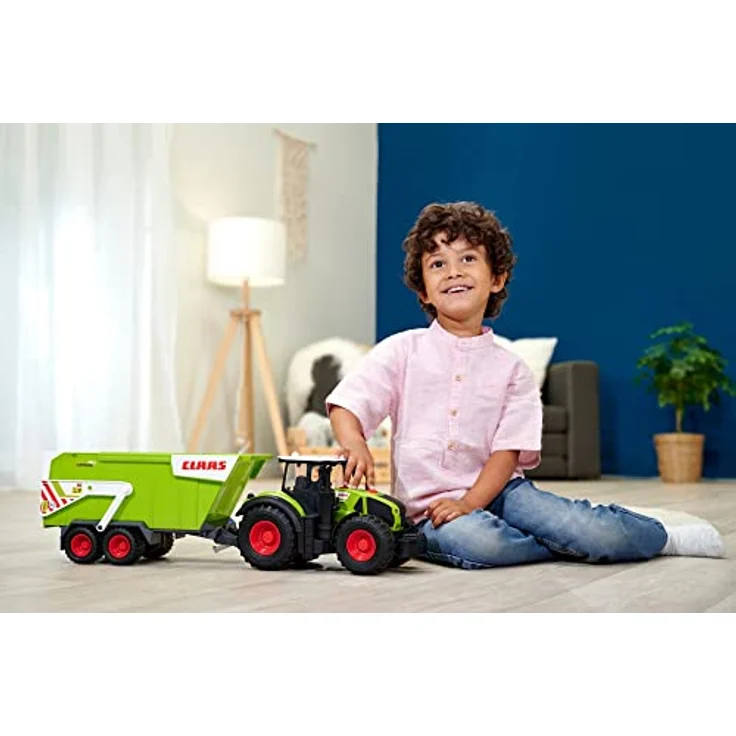 CLAAS Farm Traktor mit Anhänger – Bild 4