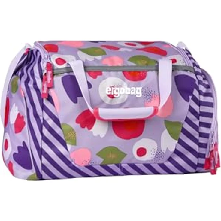 Ergobag Sporttasche Zubehör, PET mit Nassfach, Schultertragegurt und Reflektoren, blau – Bild 2