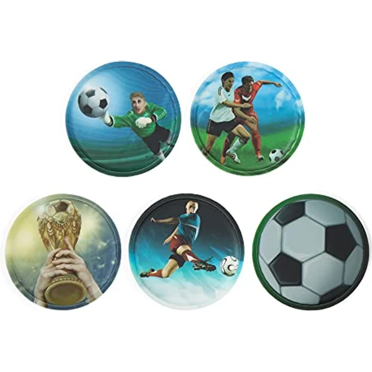 ergobag Klettie-Set (5-tlg. ) MATT Fußball – Bild 1