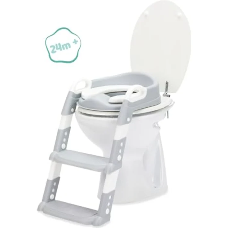 Fillikid Toilettentrainer Ben, höhenverstellbar und stabil, für sicheren Sitz auf der Toilette – Bild 2