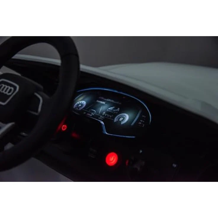 schnaeppchenmeile-online Elektro-Kinderauto Audi Q7, 2 Motoren, LED-Beleuchtung, Fernbedienung, Audio Modul, weiß – Bild 9
