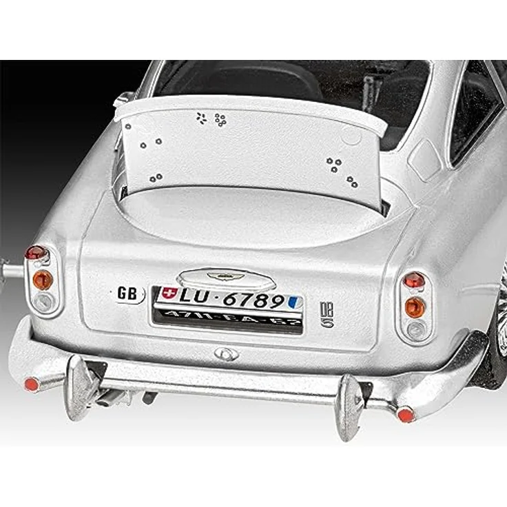 Revell 01055 Adventkalender, James Bond Aston Martin DB5 Modellbausatz mit Easy-Click-System, inkl. detaillierter Dekoration, Aqua Color-Farben und Bauanleitung – Bild 3