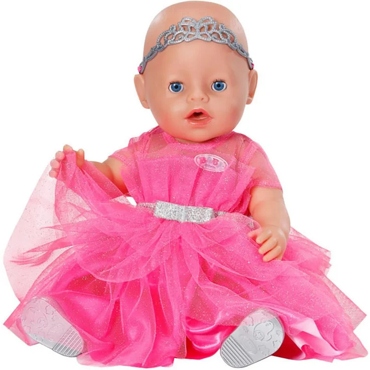 Baby Born Puppenkleidung Prinzessinnen-Outfit, 43 cm, mit Kleiderbügel – Bild 1