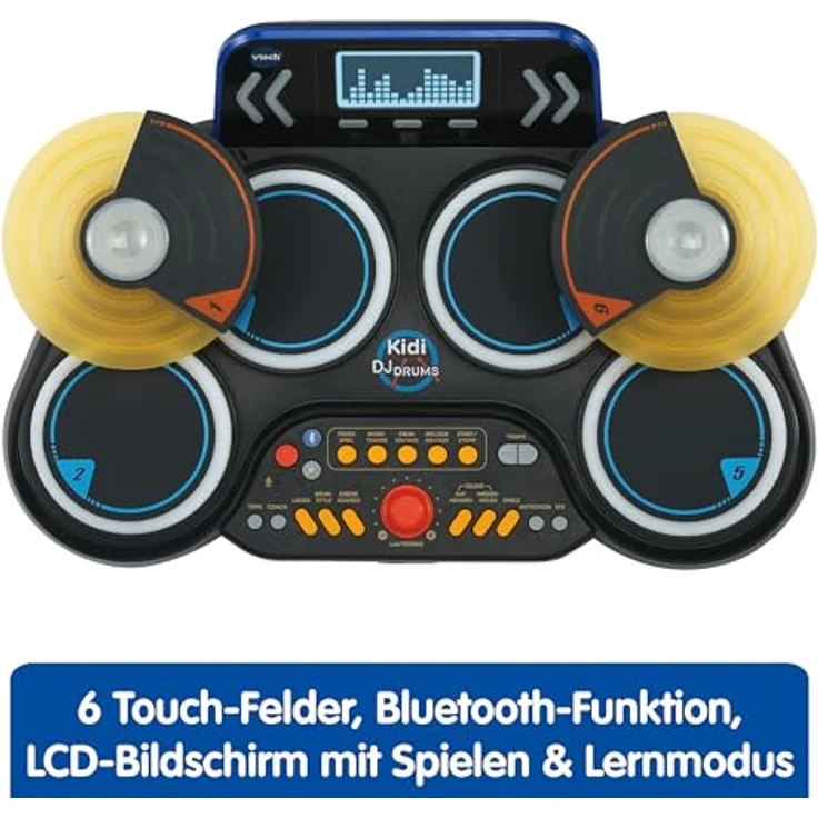 Vtech® Spielzeug-Musikinstrument Kidi DJ Drums, mit Bluetooth-Funktion - Preisvergleich – Bild 2