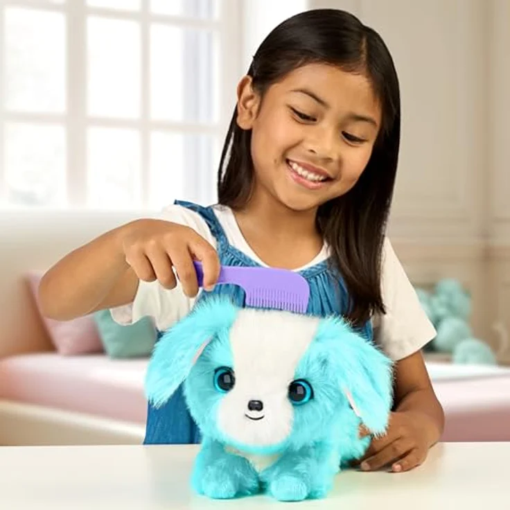 Moose Scruff-a-Luvs, Plüschfigur Haustier mit Deluxe-Tiertragekorb, 19 cm, verschiedene Tierarten – Bild 8