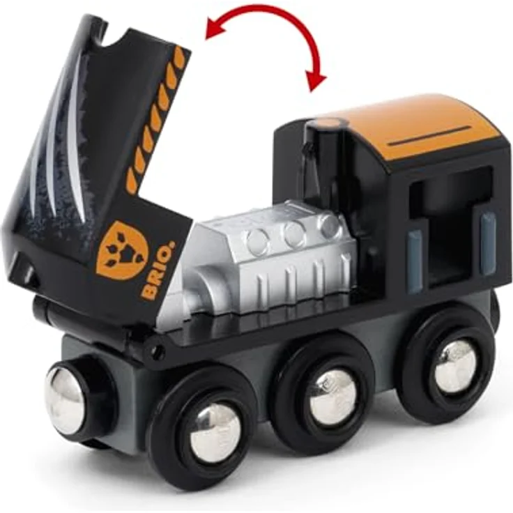 BRIO® Dinosaurier Bahn Set, Spielzeug-Eisenbahn mit 12 Teilen, inklusive Brachiosaurus-Figur und Holzschienen, FSC® zertifiziert – Bild 6