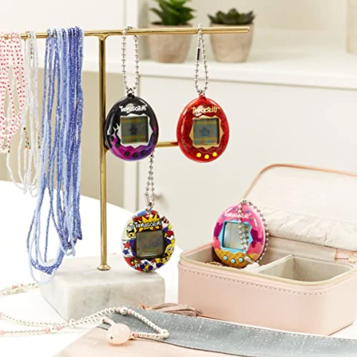 TAMAGOTCHI 42937 Bandai Original Red Glitter-virtuelles elektronisches Haustier-42937 – Bild 8