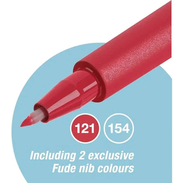 OTTO Pitt Artist Pen Tuschestift Geschenkset London, 12-teilig, pigmentierte wasserfeste Tusche, flexible Pinselspitze – Bild 5