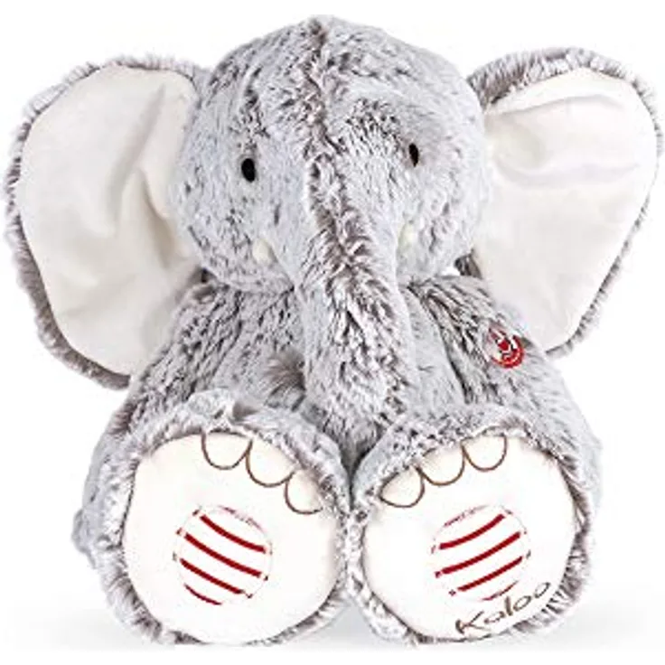 KALOO - Rouge Plüschelefant Noa Grau - 25 cm - Ab Geburt, K963669