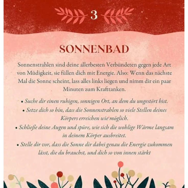 Coppenrath Zettel-Adventskalender - Sei gut zu dir im Advent mit inspirierenden Texten, Yoga-Übungen und Rezepten – Bild 4