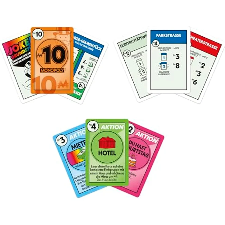 Monopoly Deal Kartenspiel - Schnelles und strategisches Spiel in nur 15 Minuten, ideal für Familien – Bild 3