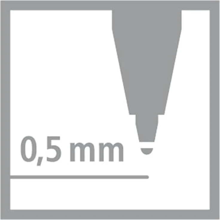STABILO s move easy Füllhalter Patronen, löschbar, 0,5 mm, blau, 3 Stück – Bild 8