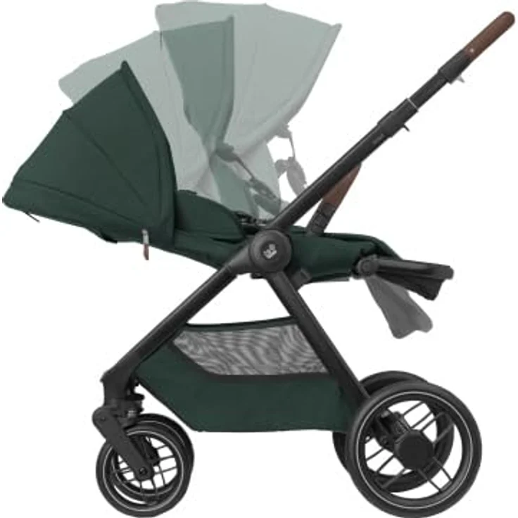 Maxi-Cosi Oxford Kinder-Buggy, 0-4 Jahre, 0-22 kg, kompakt zusammenfaltbar, geräumiger Sitz, ergonomische Rückenlehne, Travelsystem kompatibel – Bild 2