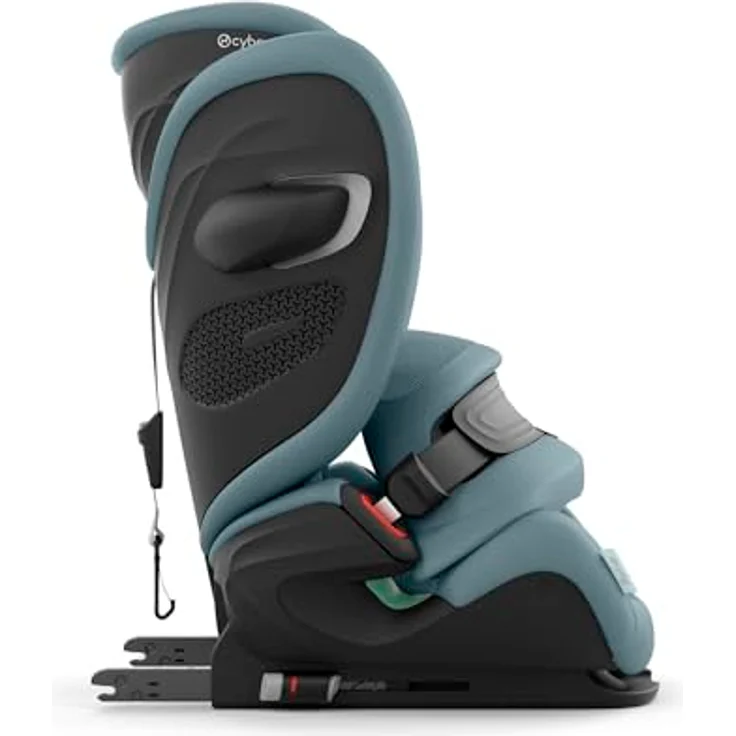 Cybex Pallas G3 Plus, 2-in-1 Kindersitz (15 Monate - 12 Jahre) mit 25% weniger Nackenverletzungen, Stormy Blue – Bild 8
