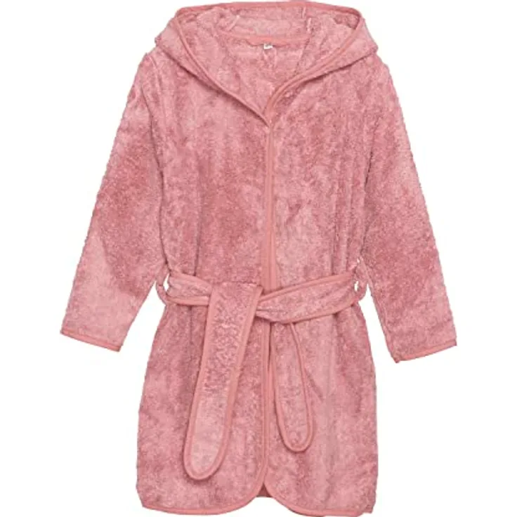 Pippi Unisex Kinder Bademantel mit Hängenden Ohren