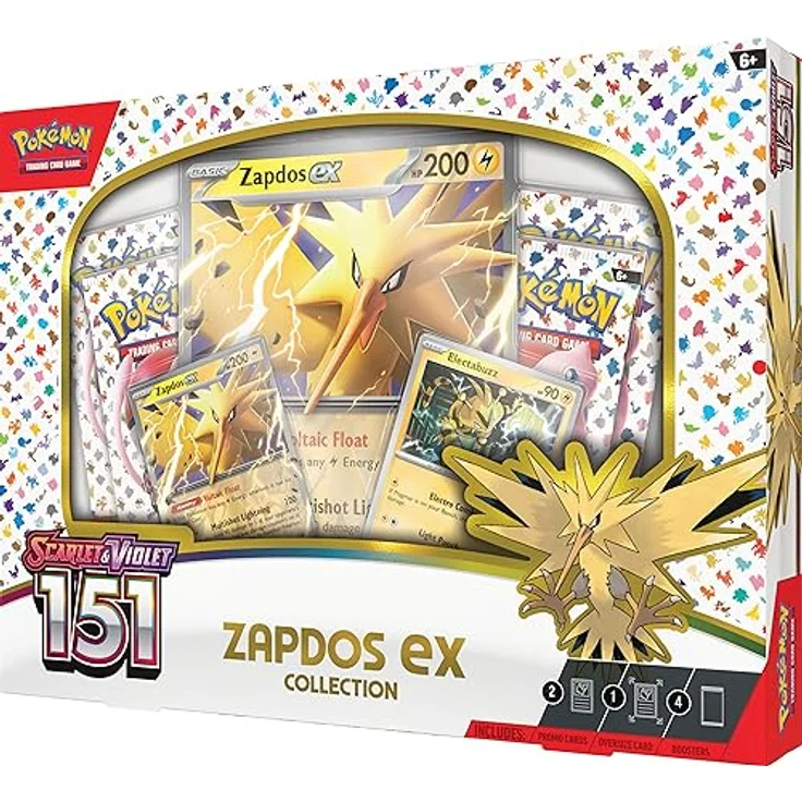 Pokémon TCG: Scarlet & Violet—151 Zapdos ex - EN – Bild 3