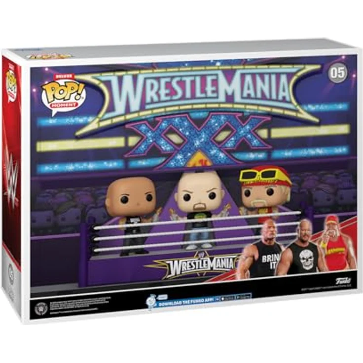 Funko POP! Moments Deluxe: WWE - TBD - WM 30 Toast - Vinyl-Sammelfigur - Geschenkidee - Offizielle Handelswaren - Spielzeug Für Kinder Und Erwachsene - Sports Fans - Modellfigur Für Sammler - von Funko – Bild 3