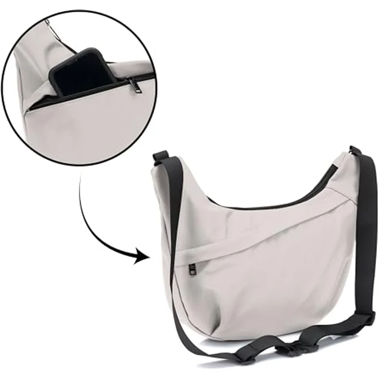 Fillikid Daybag Wickeltasche alabaster, Modernes Design, Inklusive Wickelauflage, Isolierter Flaschenhalter – Bild 2