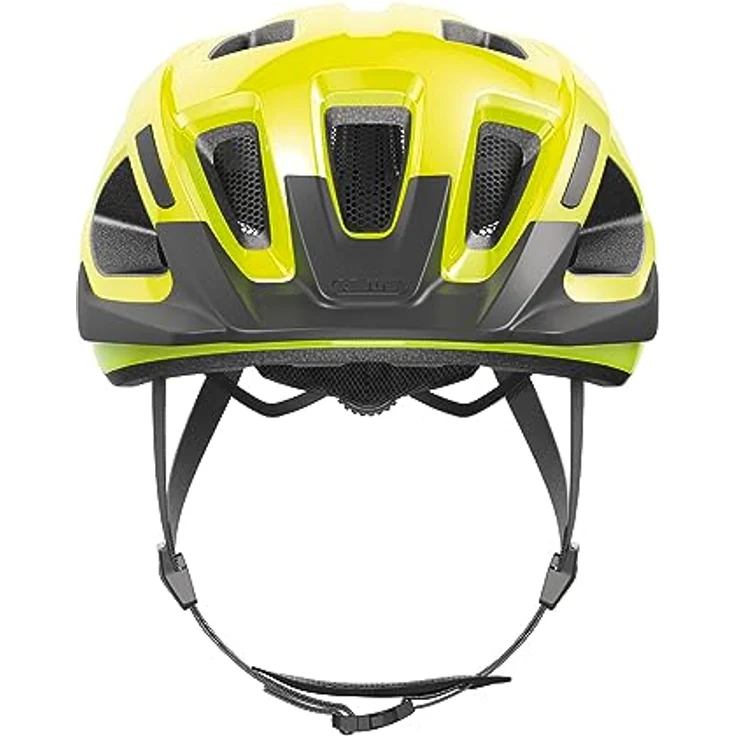 ABUS Fahrradhelm Aduro 3.0 – Sportiver City-Helm für Damen und Herren – Gelb, Größe S – Bild 2