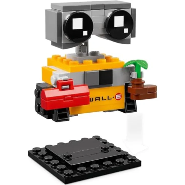LEGO Brickheadz Disney Eve #194 und Wall-E #193 Set 40619, Mehrfarbig, 155 Teile – Bild 3