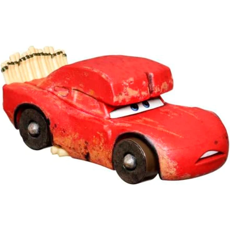 Disney Cars Höhlen Lightning McQueen HKY48, Die-Cast 1:55 Spielzeug-Rennwagen aus Druckguss, geeignet für Kinder ab 3 Jahren – Bild 1