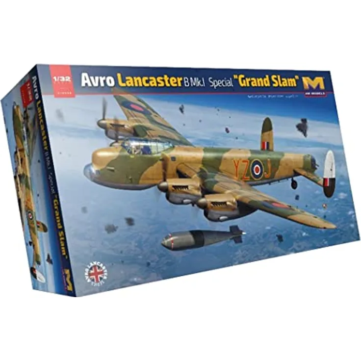 HK Models Avro Lancaster B MK.I Special Grand Slam, Modellflugzeug im Maßstab 1:32, 2. Weltkrieg