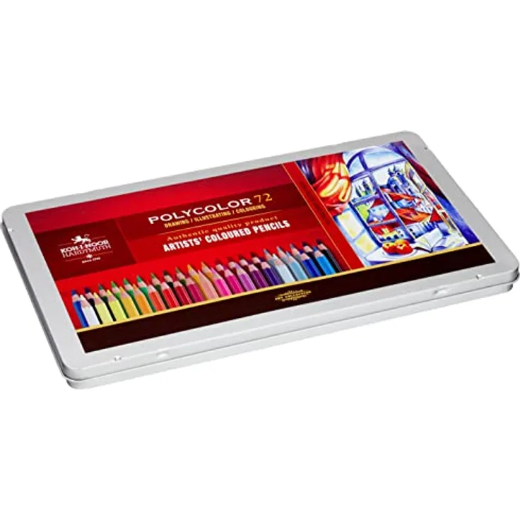 KOH-I-NOOR Polycolor Künstler-Farbstifte (72 Stück)