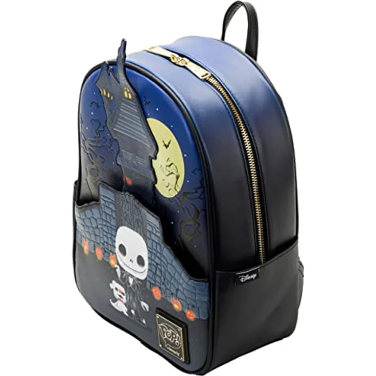 Loungefly Nbc Jack Skellington Mini Rucksack als Geschenkidee für Fans und Sammler – Bild 4