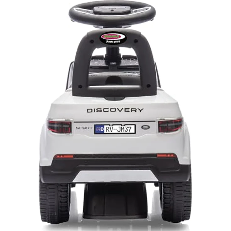Weiss Rutscher Land Rover Discovery 2in1, Rutschauto für Kleinkinder mit Sicherheitsmerkmalen, weiss – Bild 6