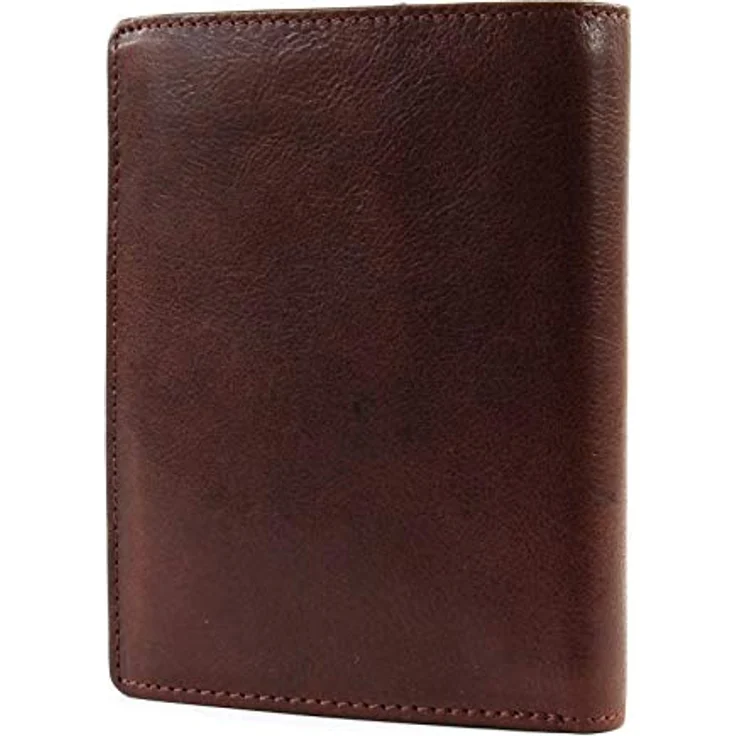 BRAUN BÜFFEL Herren RFID Geldbeutel aus echtem Leder Arezzo - Geldbörse für Männer - 8 Kartenfächer - Tabak – Bild 4