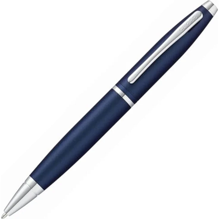 Cross CALAIS Kugelschreiber, 0.7 mm, Chrom Dunkelblau – Bild 4