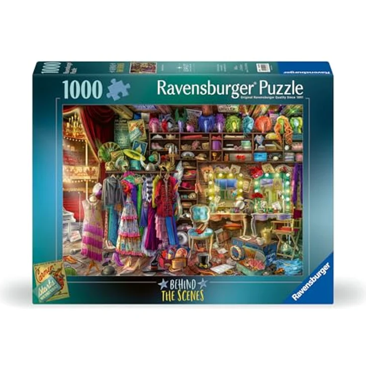 Ravensburger Puzzle 12000295 - Amiee Stewart Backstage - 1000 Teile Puzzle für Erwachsene und Kinder ab 14 Jahren, in bunten Landschaftsmotiven – Bild 2