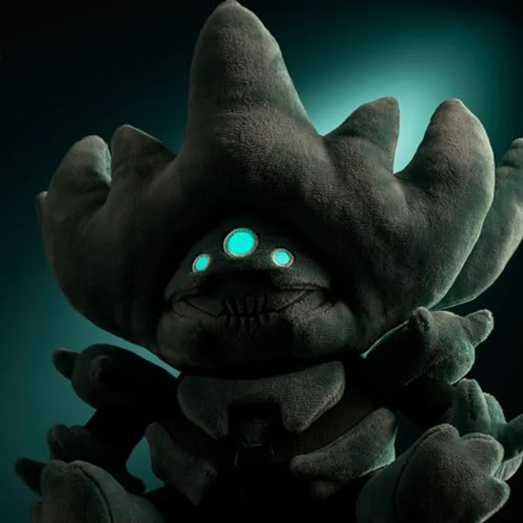 Numskull NS4925 Destiny Crota Collectible, 10,5 Zoll Plüschfigur mit leuchtenden Augen im Dunkeln – Bild 5