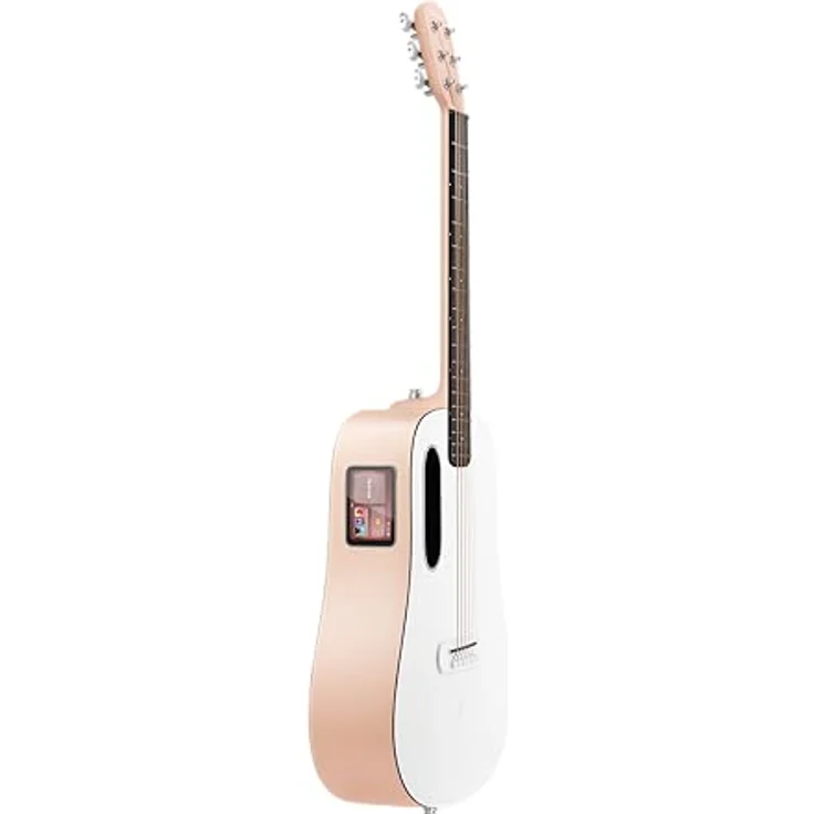 Lava Music Gitarre ME Play 36 Zoll, elektroakustische Gitarre mit HPL-Korpus, Hilava 2.0 System und FreeBoost-Technologie, Light Peach – Bild 3