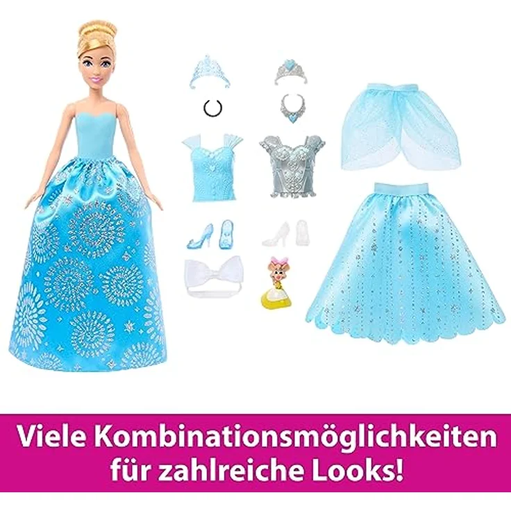 Disney Princess HMK53 Puppen, Mehrfarbig – Bild 3