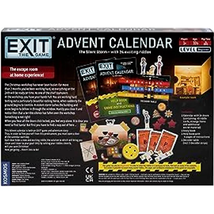 Thames & Kosmos EXIT - Advent Calendar - The Silent Storm (EN) - Escape Room Card Game – Bild 2